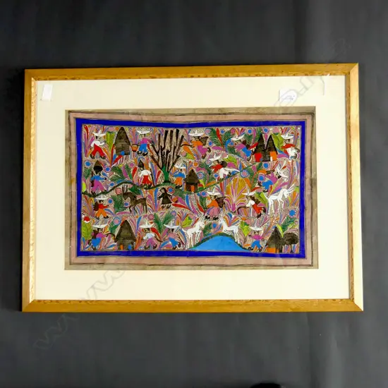 MEXICAN BARK PAINTING