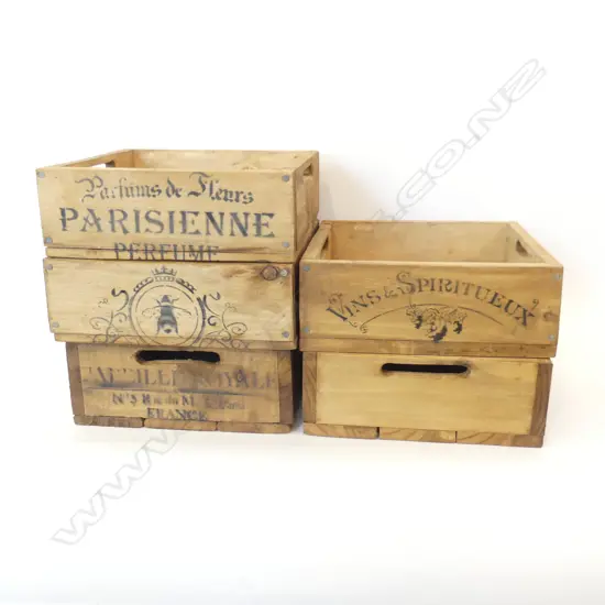 5 COPY ADVERTISING BOXES