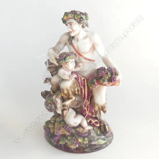 PORCELAIN BACCAS FIGURINE