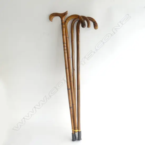 BUNDLE 4 WALKING STICKS 