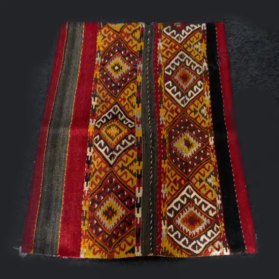 OLD TURKISH KELIM GRAIN BAG / CUSHION COVER 970 X 800mm double sided