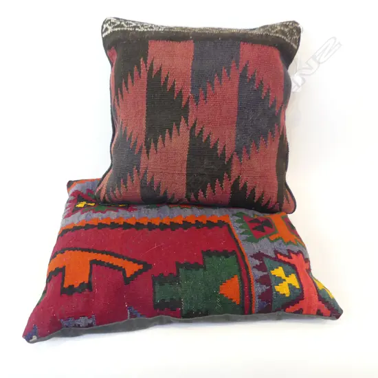 2 KELIM CUSHIONS