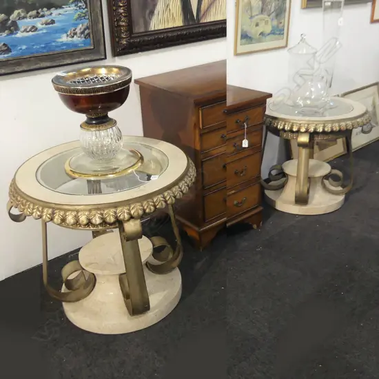 PR LAMP / OCCASIONAL TABLES (DIA 640MM)