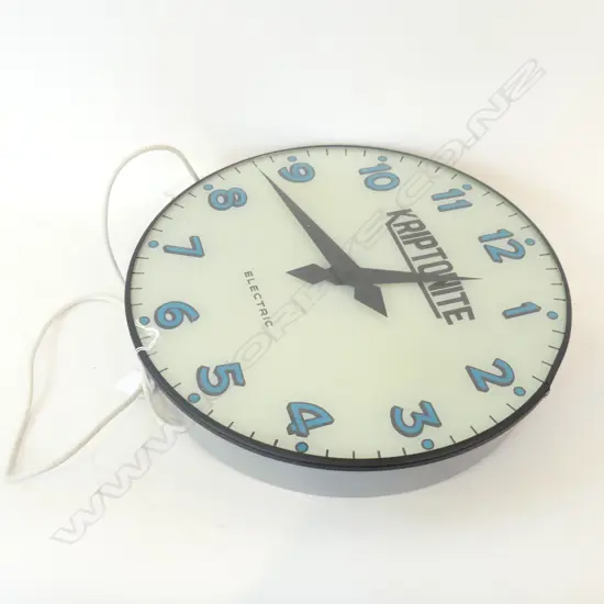 LG KRIPTONITE ELECTRIC WALL CLOCK  DIA 380MM