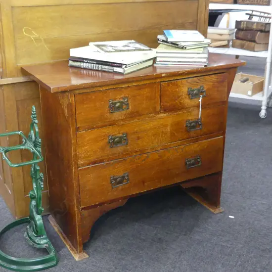 WOODEN CHEST DRAWERS 980 X 420 X H 810MM