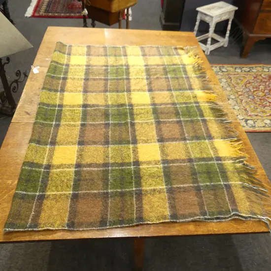 MOHAIR & WOOL BLANKET