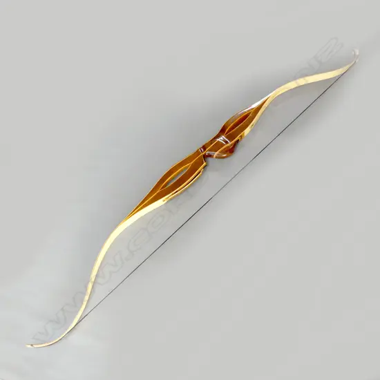 VINTAGE 'THE ROYAL STUART' COMPETITION ARCHER BOW. MADE IN SCOTLAND BY ROYAL SCOTS BOW, EARLY 1970'S L. 1620MM