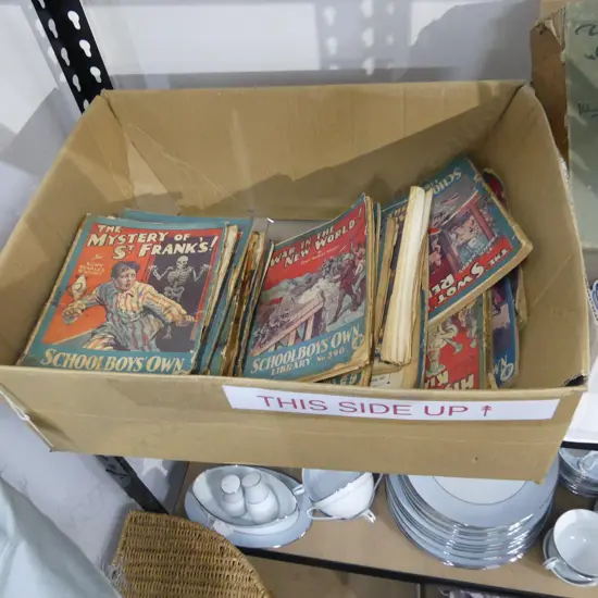 SCHOOLBOYS OWN LIBRARY, QUANTITY OF BOOKS