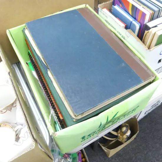 2 BOXES NOTE BOOKS