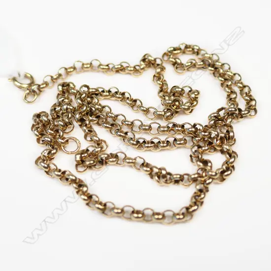9CT GOLD CHAIN NECKLACE 11.9gm  56CM