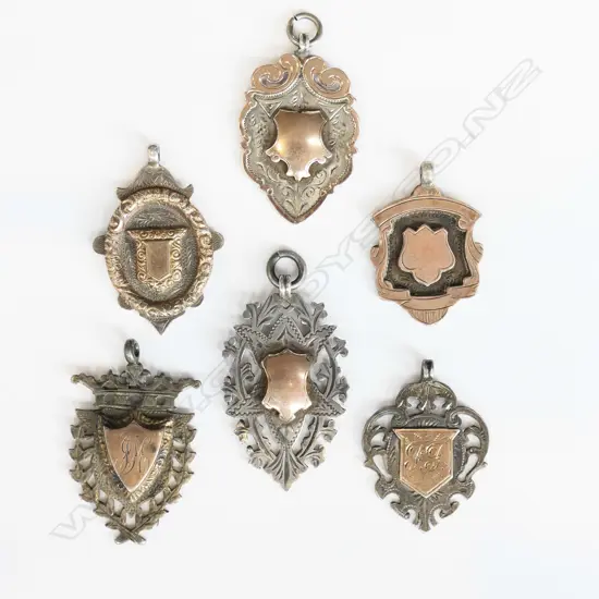 6 STG & GOLD MEDALS 49 GRAMS