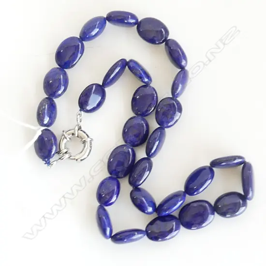 LAPIS BEAD NECKLACE