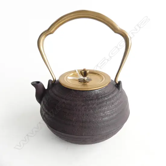 JAPANESE CAST IRON TEA POT