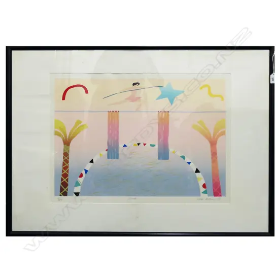 NICK ORSBON 'SOLOISTE' SCREENPRINT '85 161/200 470x630mm