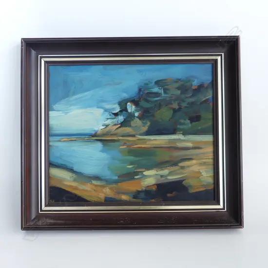 JOHN HORNER, UNTITLED oil on board signed. Untitled STANLEY POINT DEVONPORT ? 240X300mm