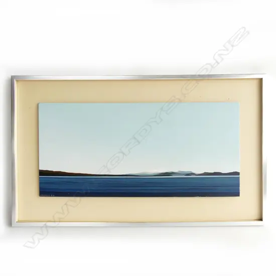 PHILIP MARKHAM 'NATIONAL PARK' ACRYLIC ON BOARD '86 280x595mm