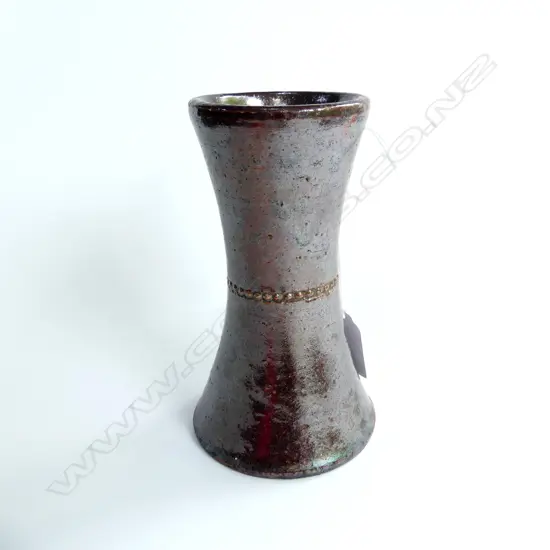 JAMES WRIGHT STUDIO POTTERY VASE H150MM