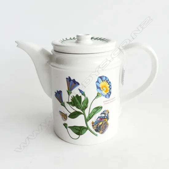 PORTMEIRION 'BOTANIC GARDEN' TEAPOT H.170mm lid w. hairlines