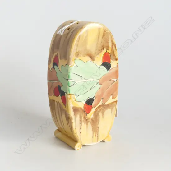 CLARICE CLIFF SUGAR SIFTER H.130mm (faulted)