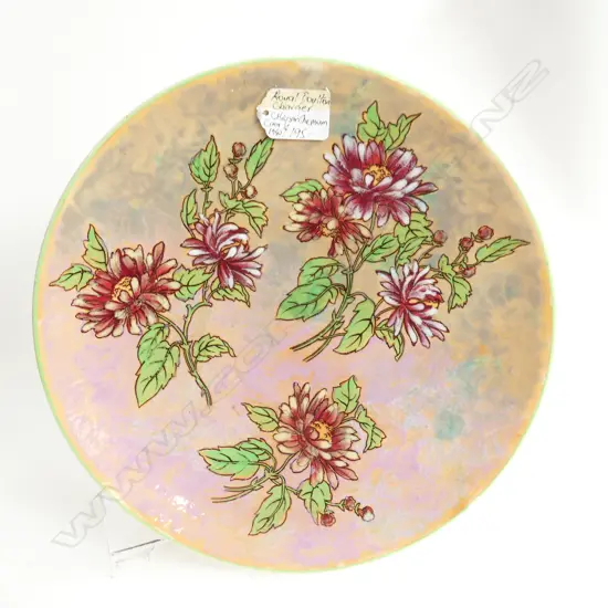 ROYAL DOULTON CHRYSANTHEMUM CHARGER 345mm dia