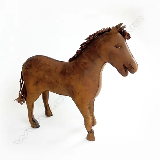 EDITH REYNOLDS HAND MADE LEATHER HORSE H.270mm