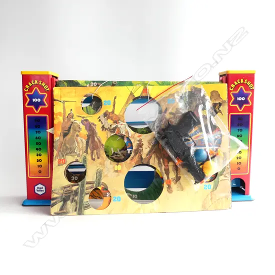 1960's RETRO GAME 'CRACK SHOOT' Made in england by Chad Valley
