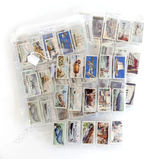 CIGARETTE CARDS; ARCHITECTURE, INVENTIONS, MODEL VILLAGE, PIRATES & HIGHWAYMEN ETC (some sets)
