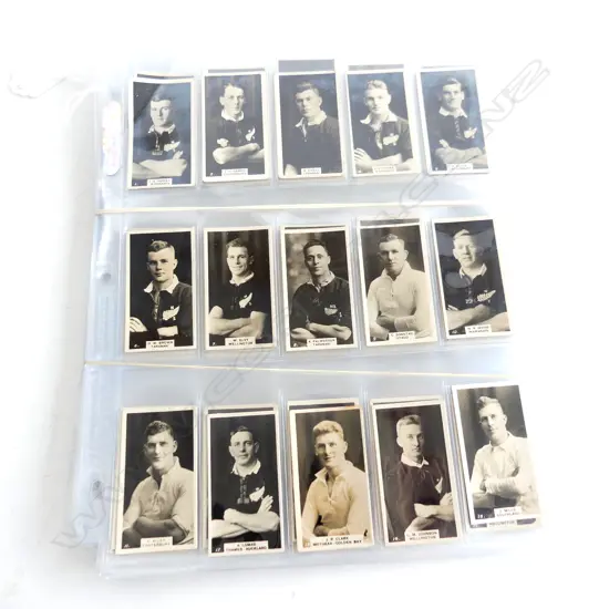 CIGARETTE CARDS; NZ INTEREST: ALL BLACKS, RACEHORSES ETC (some sets)