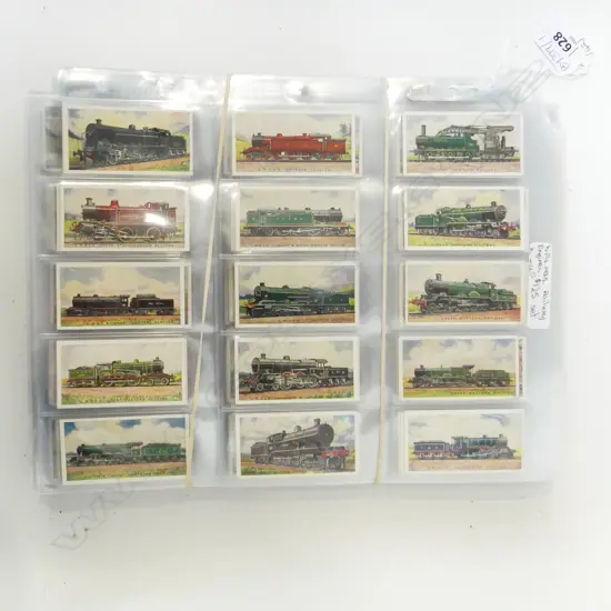 CIGARETTE CARDS; MOTOR CYCLES, AIRCRAFT & RAILWAYS SERIES (some sets)