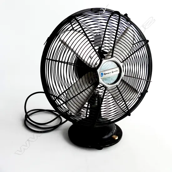 1950's VINTAGE PORTABLE FAN, CROMPTON GREAVES