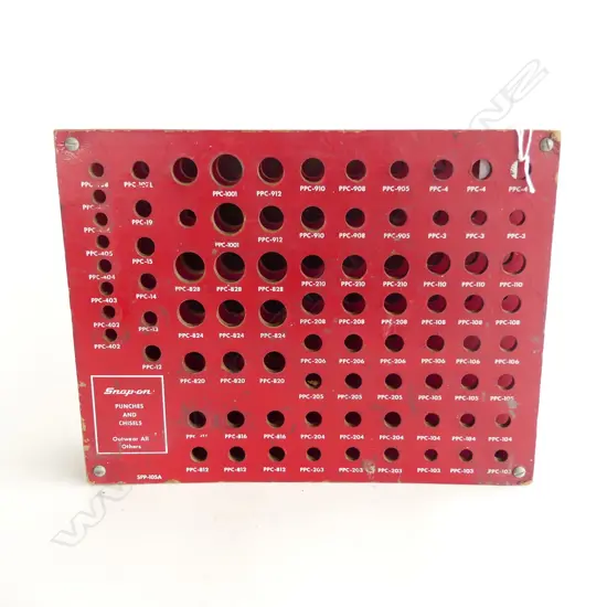 1960's VINTAGE TRAY FOR PUNCHES & CHISELS