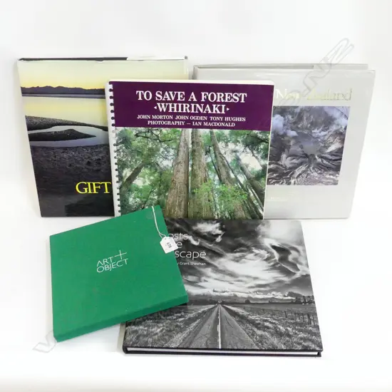 5 NZ PHOTOGRAPHY BOOKS; 3x BRIAN BRAKE, 2x FOREST / LANDSCAPE