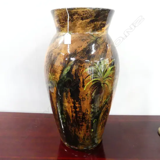 LG STUDIO POTTERY FLOOR VASE 'JAC 2020' TO BASE H.570mm