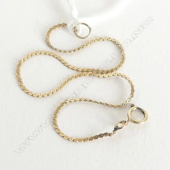 FINE 9ct GOLD BRACELET 