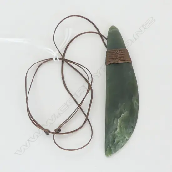 POUNAMU PENDANT NECKLACE L.100mm, NEW
