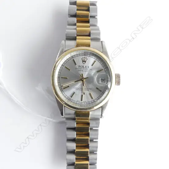COPY R***X; TWO TONE DATEJUST AUTO