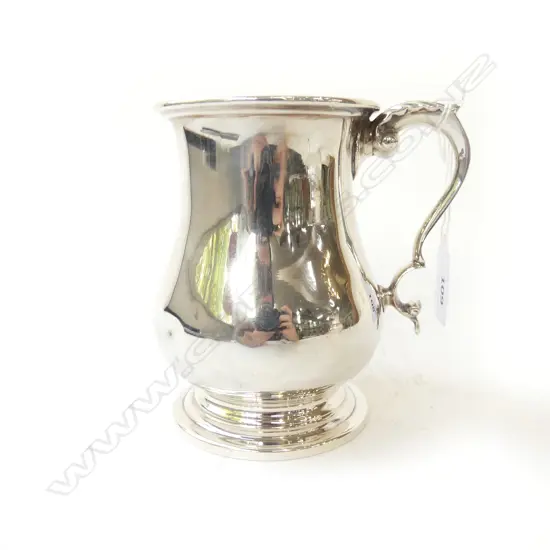 STG SILVER TANKARD, LONDON 1959, 358gm