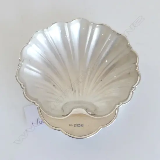 STG SILVER CLAM SHELL, SHEFFIELD 1910 73gms