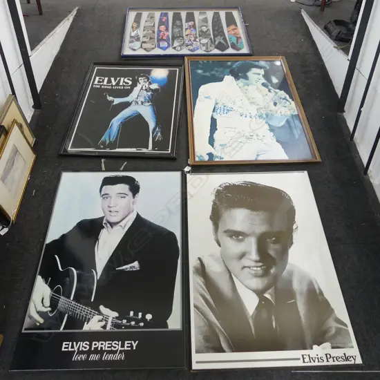 5 ASST. LG ELVIS ARTWORKS