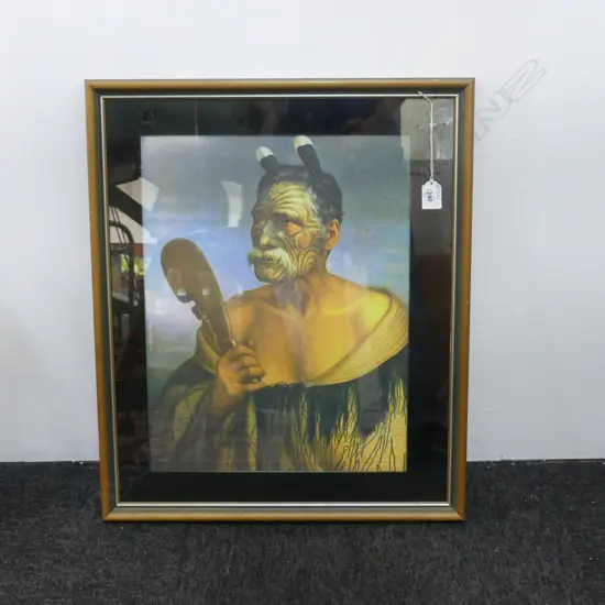 CANVAS PRINT AFTER LINDAUER, KEWENE TE HAHO, 440x340mm