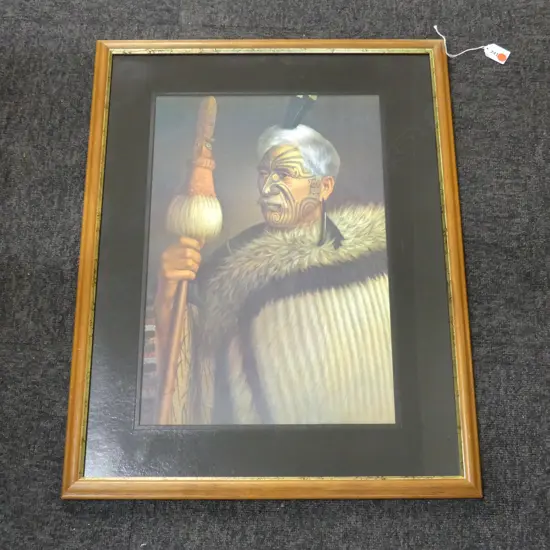 CANVAS PRINT AFTER LINDAUER, TE HIRA TE KAWAU, 475x320mm