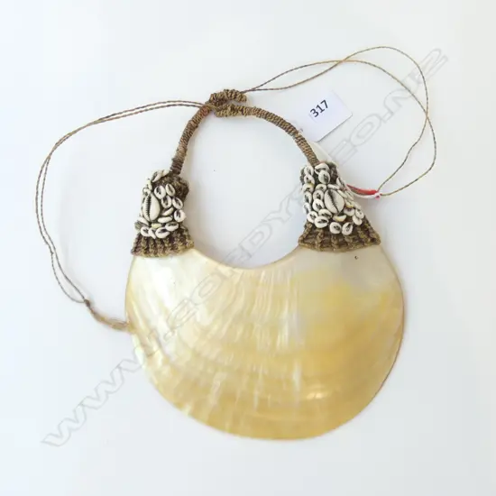 PNG KINA SHELL NECKLACE W.165mm