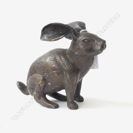 BRONZE HARE RABBIT H.170mm