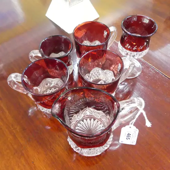 ASST. EXHIBITION GLASS & CHRISTENING CUPS