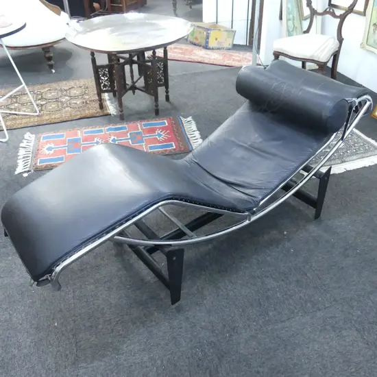 CORBUSIER LC4 STYLE CHAISE LONGUE 560x1600mm