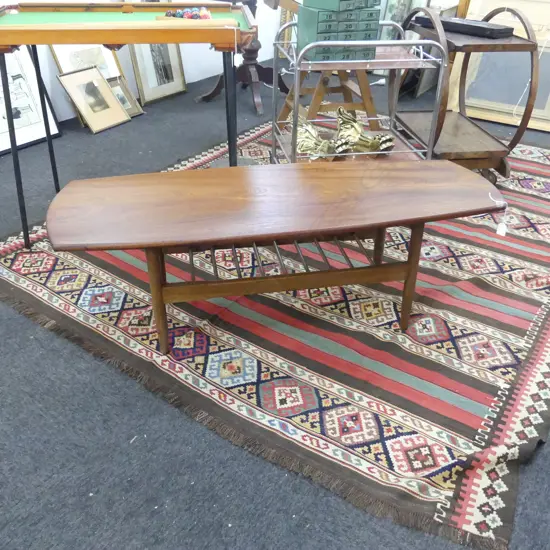 RETRO MAHOGANY COFFEE TABLE W.1215mm