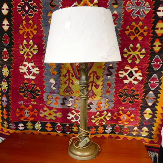 BRONZED RESIN LAMP H.770mm