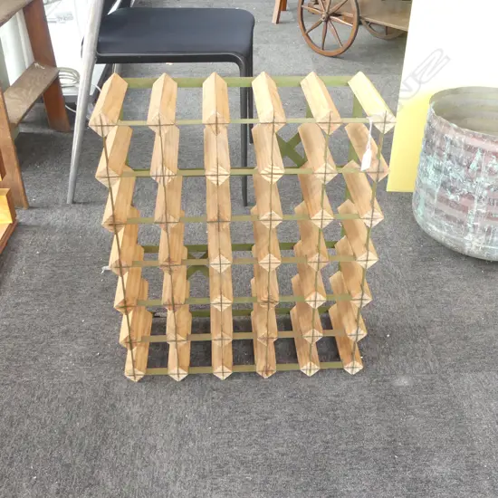 6x5 INDUSTRIAL STYLE WINE RACK 595x505mm