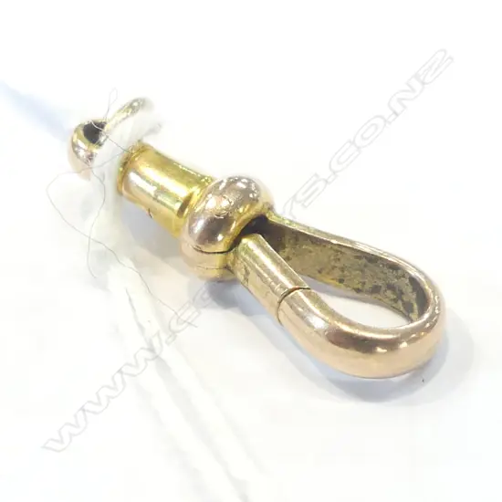 RTV ANTIQUE 9CT GOLD FOB CLIP