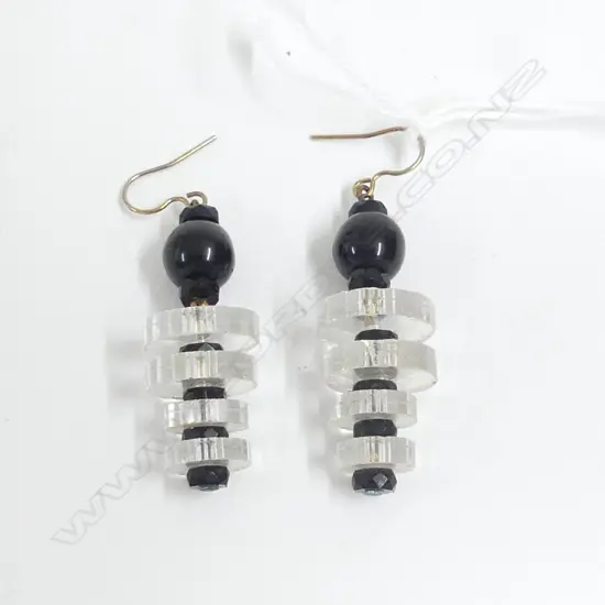 ART DECO CRYSTAL EARRINGS